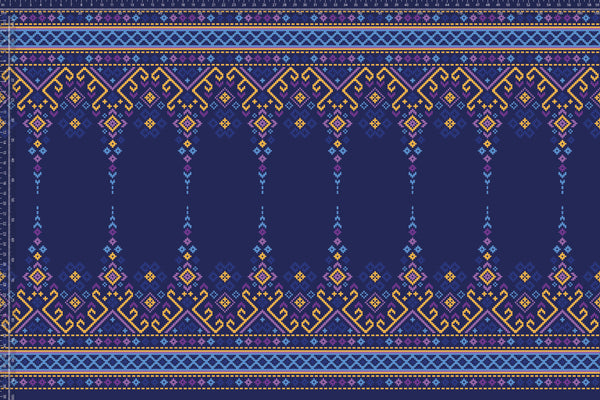 BLUE EMBROIDERY